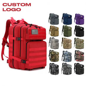  45L Waterproof Hiking Camouflage Hunting Tactical Backpack