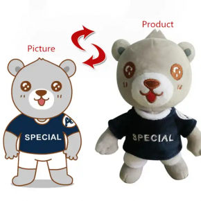 Customized Mascot Company Logo nime plush toys dolls pillow customization